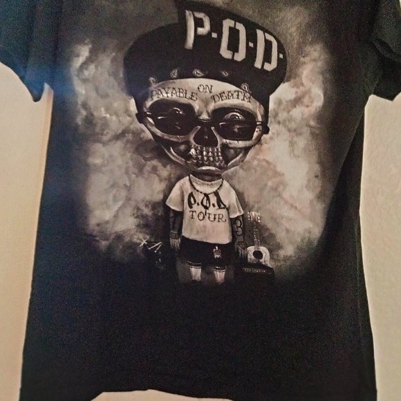 INSANELY RARE P.O.D. CONCERT TOUR SHIRT - Picture 3 of 4